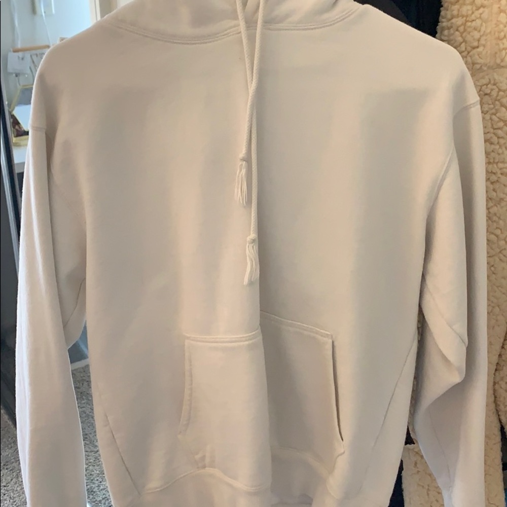 NEVER WORN white brandy sweatshirt hoodie